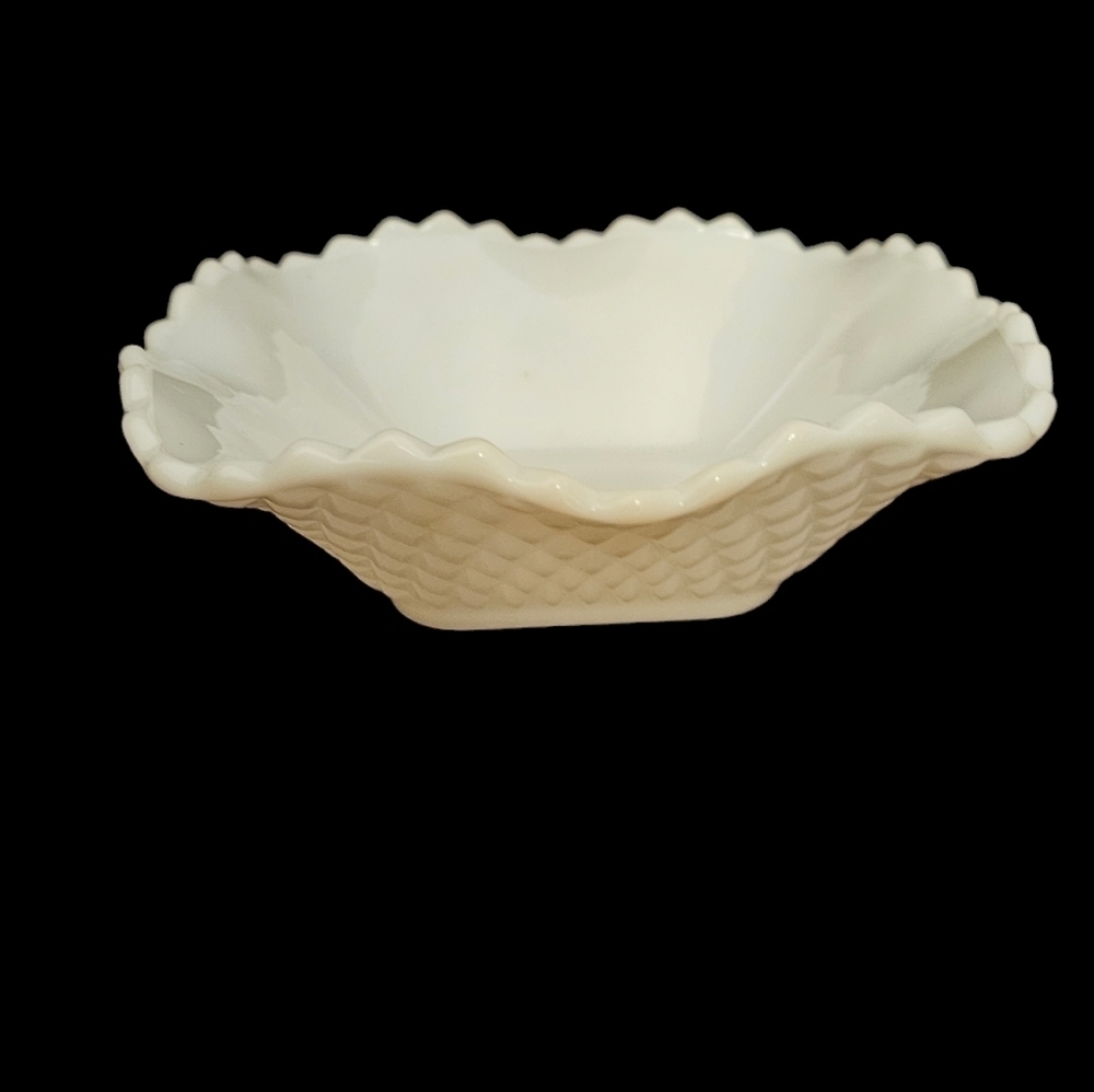 Anchor Hocking old American milk glass.